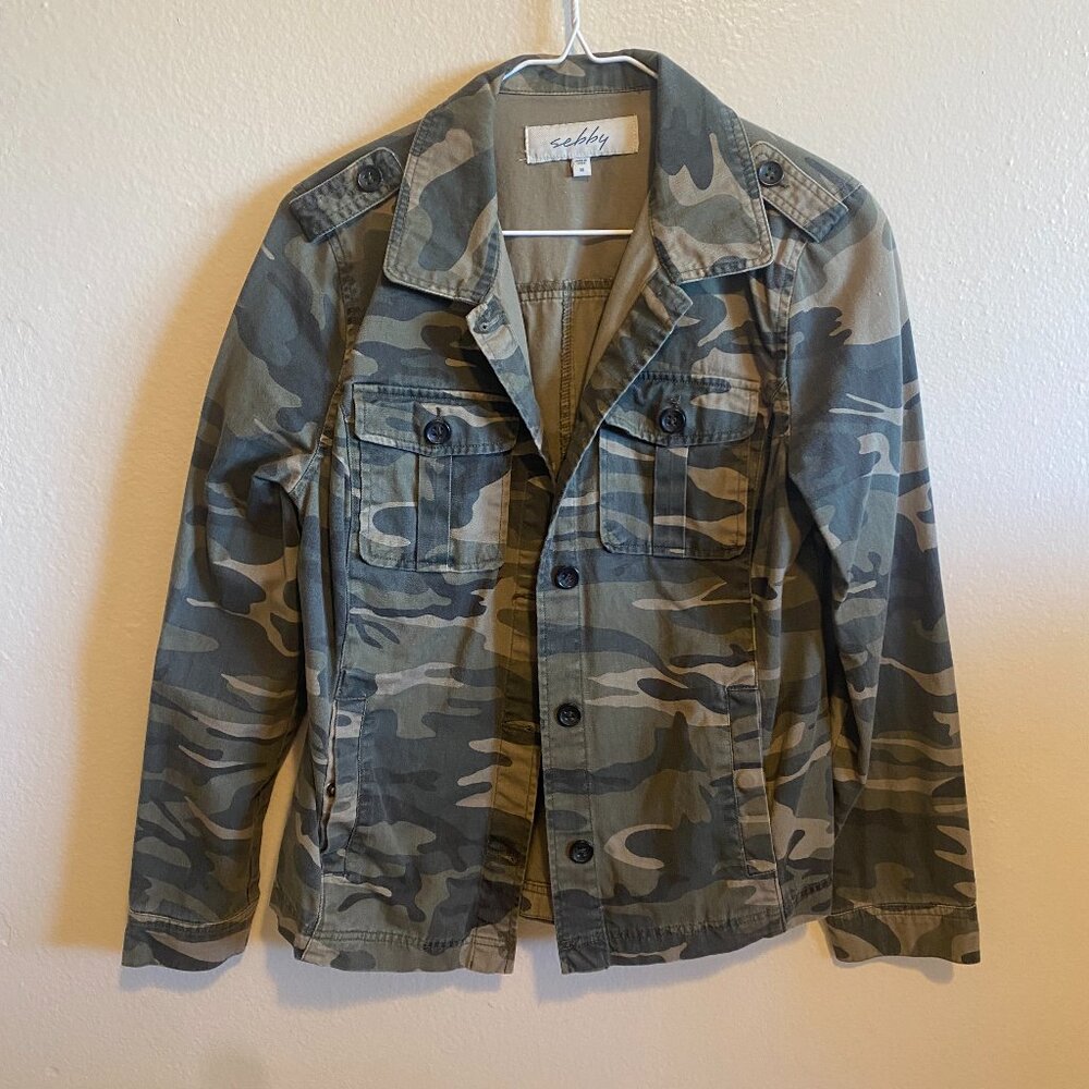 Sebby Camo Jacket Size M
